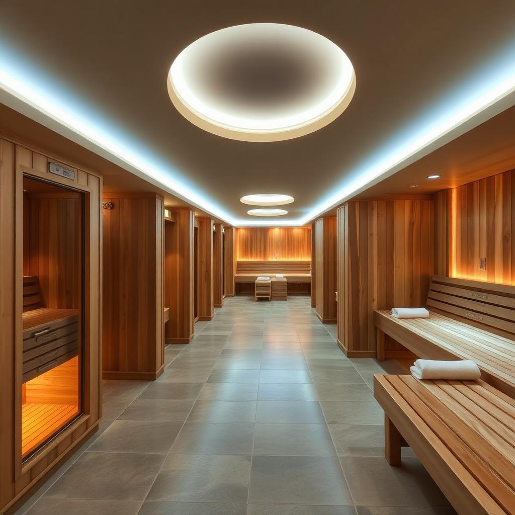 Cabine de sauna